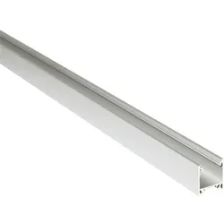Brumberg 53921260 LED-Anbauprofilset, alu eloxiert, mit 2 Endkappen, 2 Haltern, 1 Schrauben-Set u