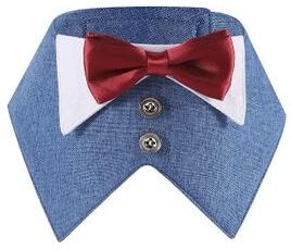Uplifted Finds Elegant Gala Pet Tuxedo Bandana With Bow Tie c m