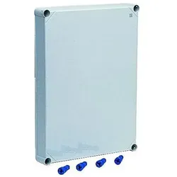Fibox Daeksel EKIN4305G, Polycarbonat 440 x 320 x 50 mm HxBxD Grå inkl. skruer Til EKIN 43 (Gehäuse), Elektronikzubehör + Gehäuse, Grau
