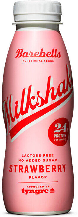 Barebells Milchshake Proteingetränk 330 ml Erdbeere