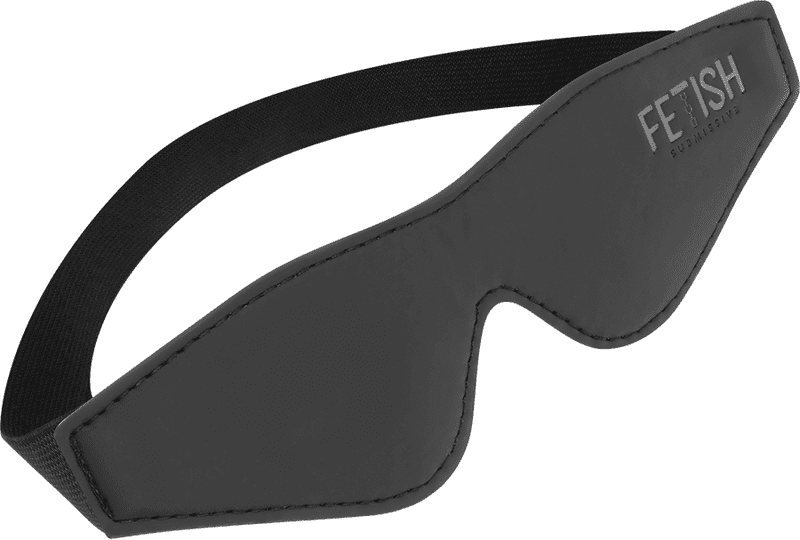 Fetish Submissive Bondage Masque Cuir Végan Doublure Néoprène