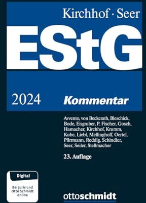 Seer, Prof. Dr. Roman - Einkommensteuergesetz (EStG): Kommentar - Preis vom 01.10.2026 17:08:56 h