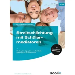Streitschlichtung mit Schülermediatoren, Schulbücher von Franz Hilt, Corinna Tilp, Thomas Grüner