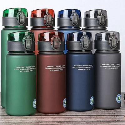 Uplifted Goods BPA Free Leak Proof Sports Water Bottle 400ml 560ml blue 560ml