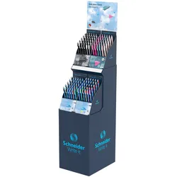 Schneider, Schreibstifte, Display Tower Kugelschreiber Slider (120x)