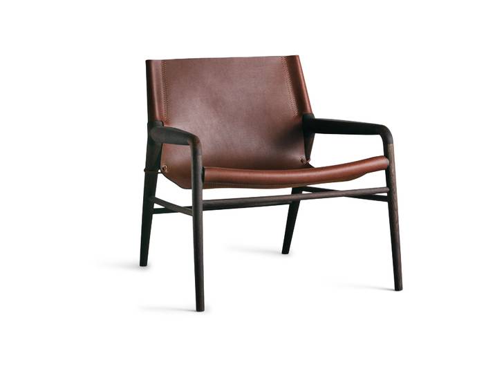 OX Denmarq Rama Chair Sessel smoked oak Cognac