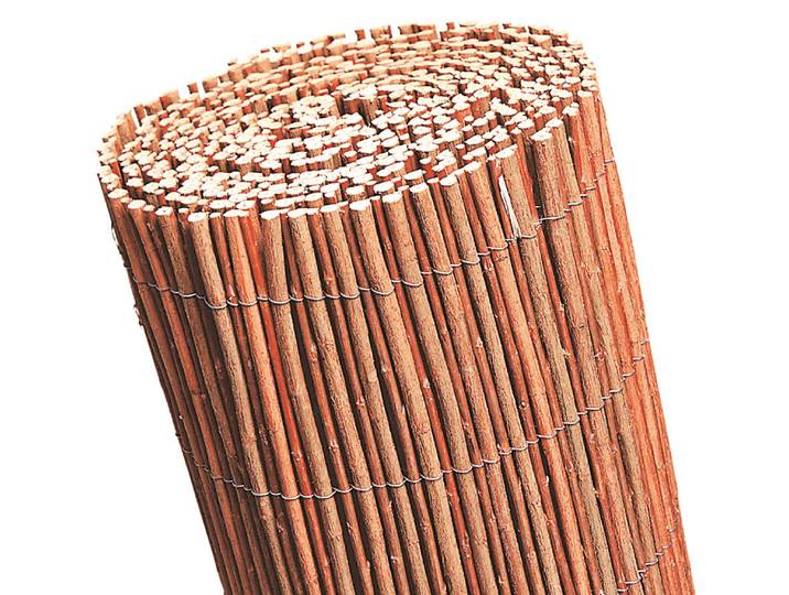 Wilgenmatten rood 2x3m tuinscherm wilgenrol