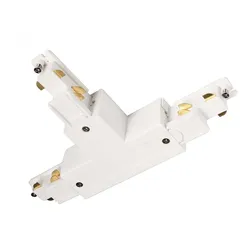 Deko-Light D Line DALI T-Verbinder links–links–rechts mit Wechselmechanik weiß