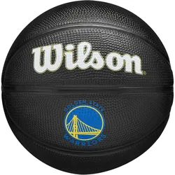 Wilson NBA Golden State Warriors Team Tribute Mini Basketball black 3