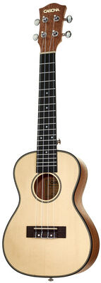 Cascha Premium Concert Uku Solid Top Natur