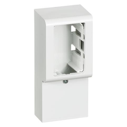 LK FUGA Paneelsockel Softline 112 Modul 49 mm Tiefe, weiss (503D6115)