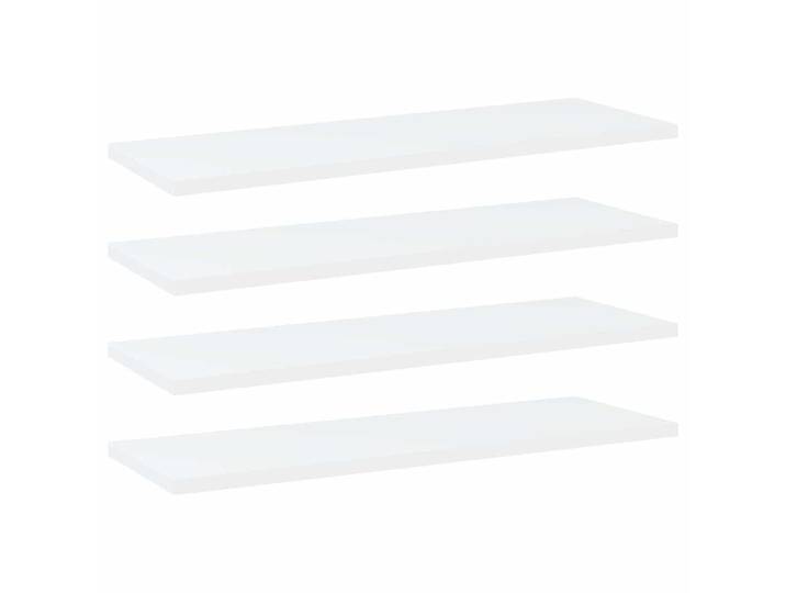 vidaXL Bücherregal-Bretter 4Er Set Weiss 60/20/1,5 Cm Holzwerkstoff, Weiß, 20x1.5x60 cm, Wohnzimmer, Regale, Wandregale