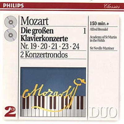 Brendel, A: Klavierkonzerte 19-21,23-24/+ - Alfred Brendel,Neville Marriner,MF, CD
