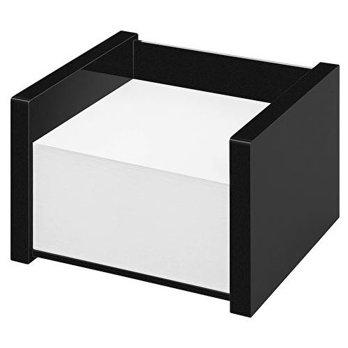 WEDO Zettelbox "black office", schwarz