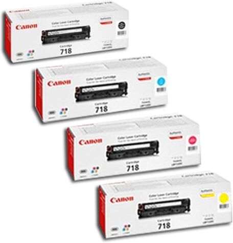 Canon toners 718 Pack Ahorro 4 Colores