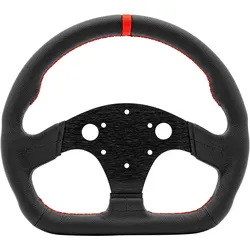 Simagic P-325D Lenkrad w/o Hub (K), 325mm - Leder (PC), Gaming Controller, Schwarz