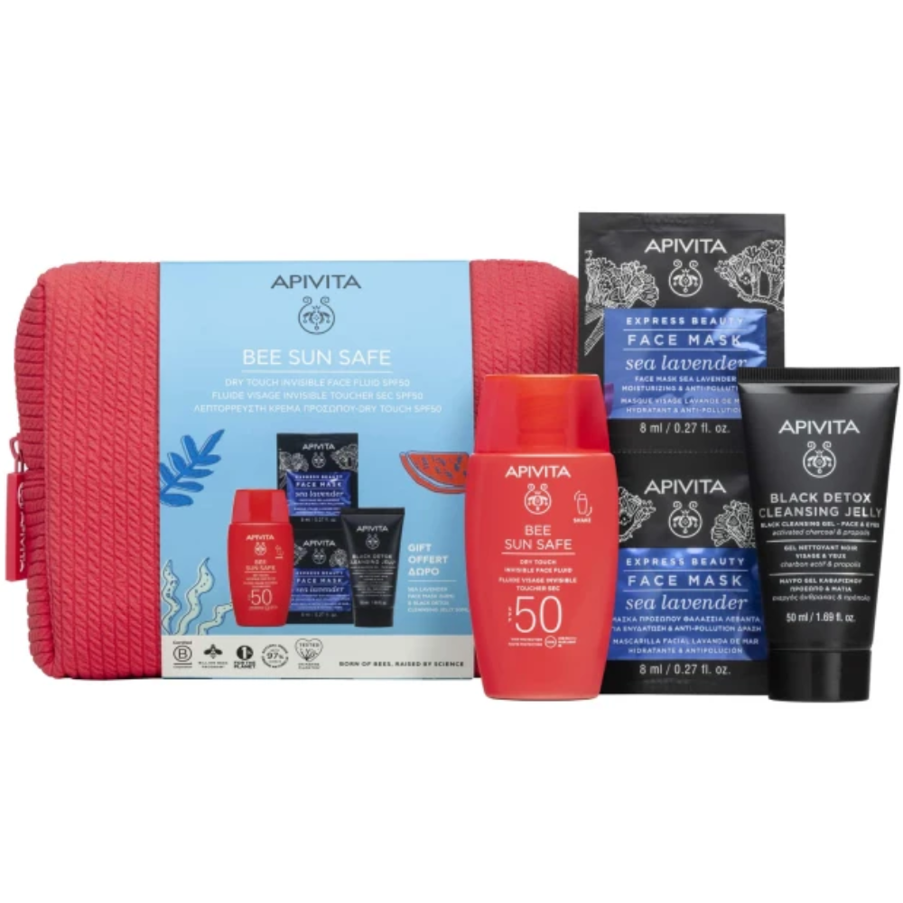 Apivita Bee Sun Safe Dry Touch Face Fluid SPF50 SPF50