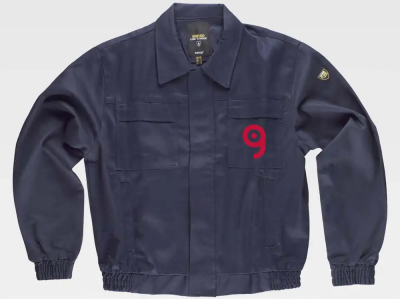 Giacca ignifuga WORKSAFE 100% cotone Personalizzate o neutre Workteam