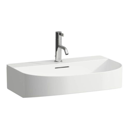 Laufen Sonar Waschtisch 81034.2, 1 Hahnloch ohne Überlauf H8103420001111