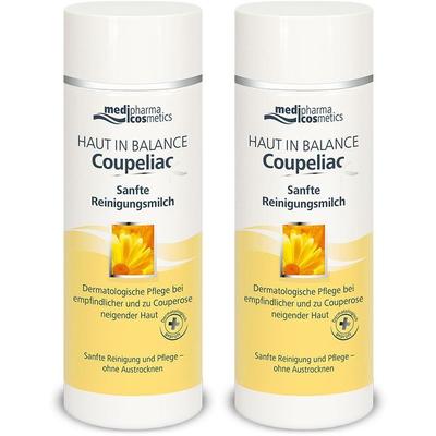 Haut IN Balance Coupeliac sanfte Reinigungsmilch 2x 2x200 ml Milch