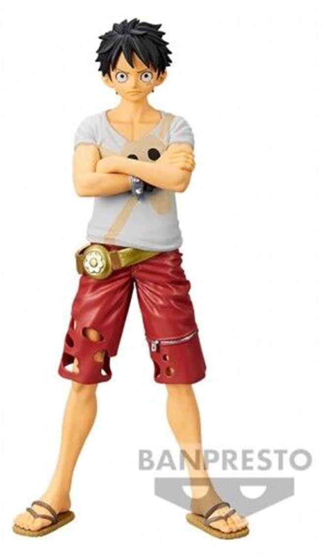Banpresto One Piece DXF The Grandline Series Monkey D. Luffy PVC-beeldje Volume 6, 16 cm