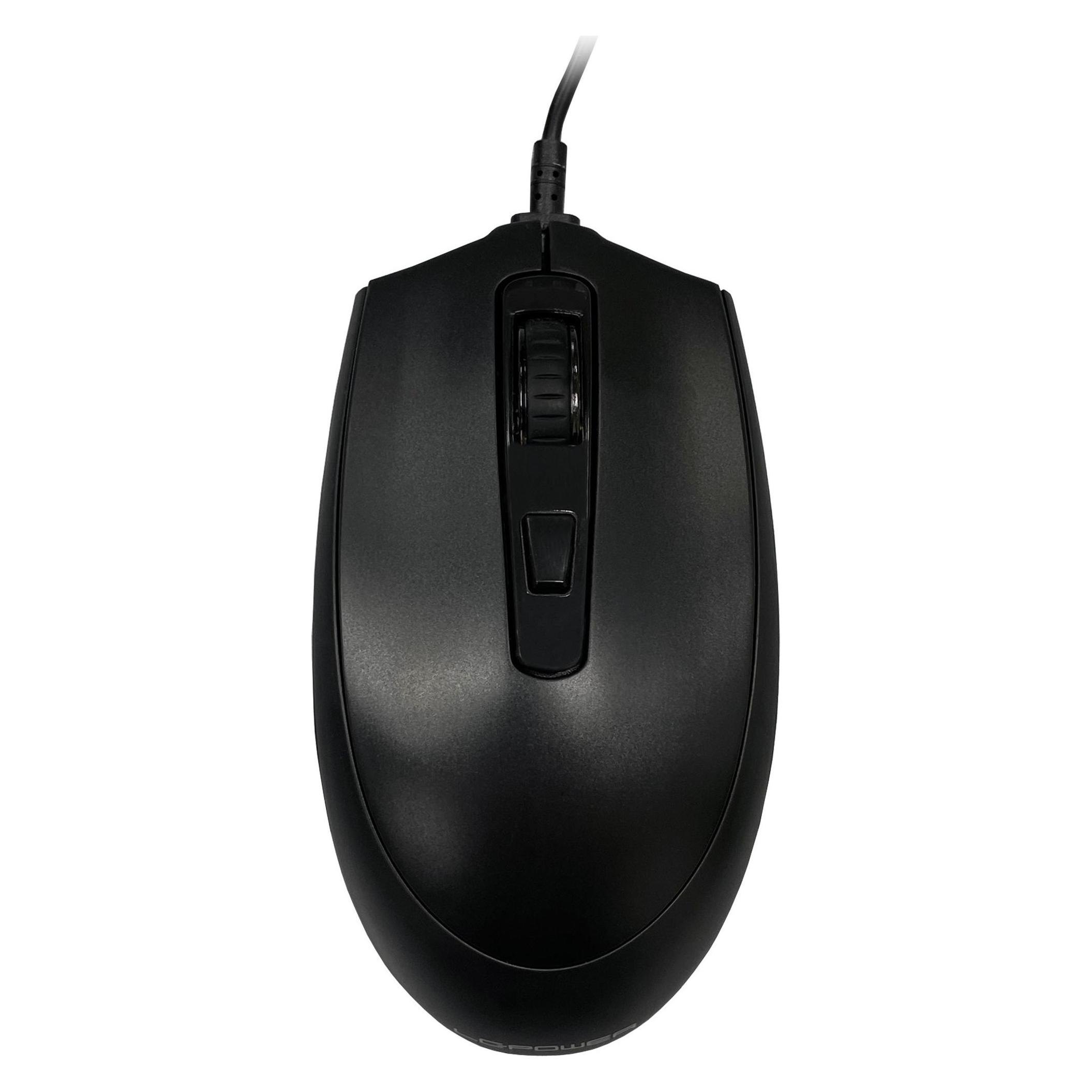 LC-Power Maus M721B USB black (Kabelgebunden) (LC-M721B)
