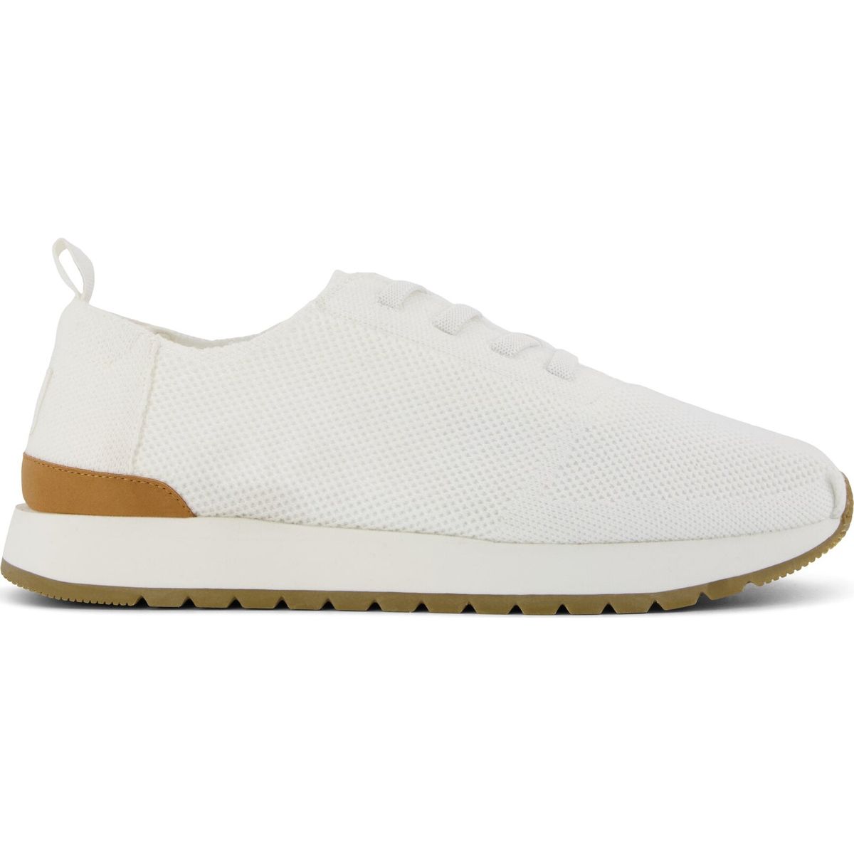 Toms Resident Plus Lace UP white engineered knit 47.5 10023218-47.5