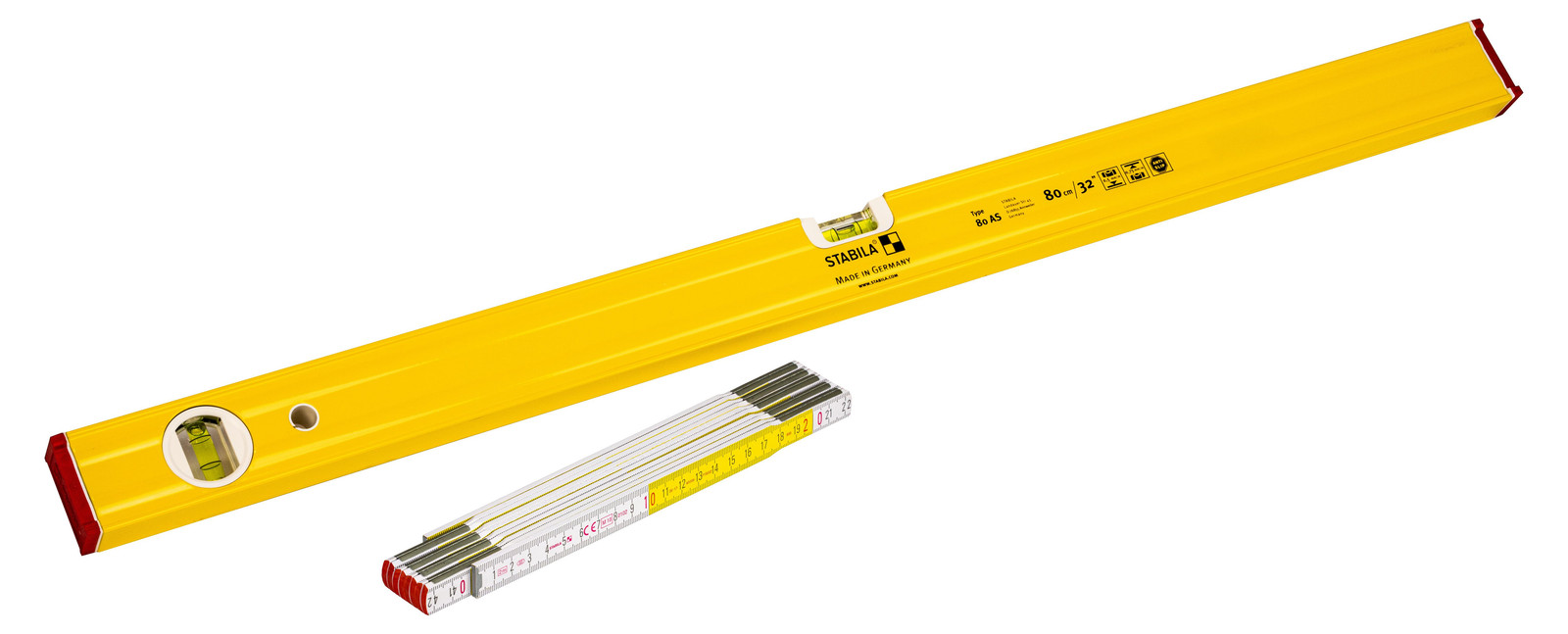 Stabila Bonuspakket type 80 AS met flexibel meetlint type 617 - 20279