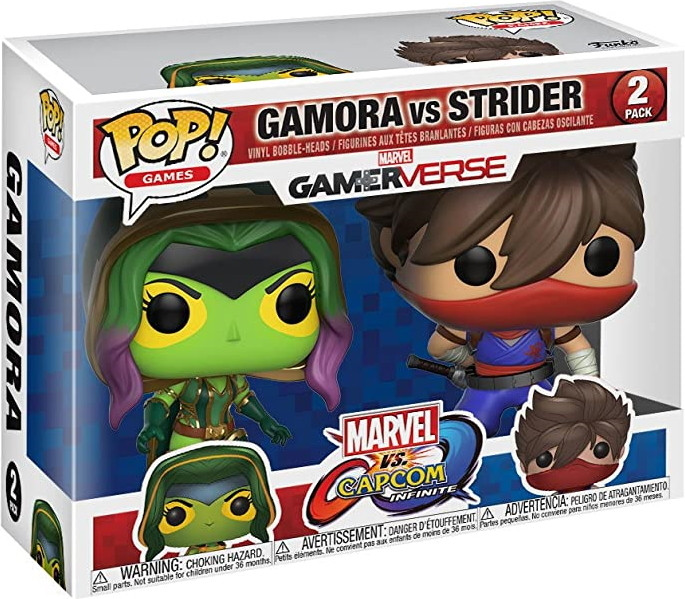 Funko Pop! Marvel vs. Capcom Gamora vs. Strider Vinyl figuur