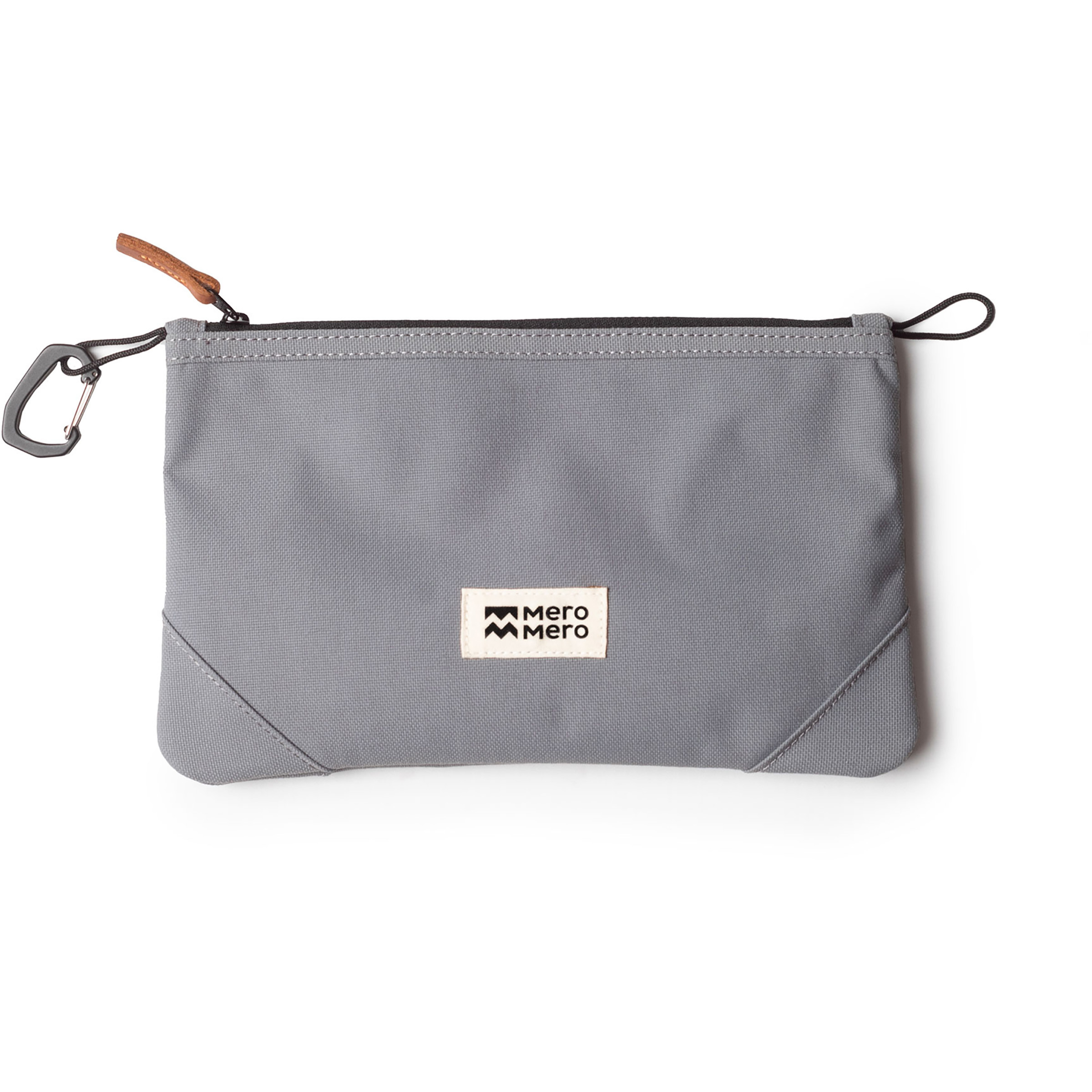MeroMero Stuff Pouch V2 Kulturtasche Kulturbeutel & Kulturtaschen stone grey-brown leather Lifestyle