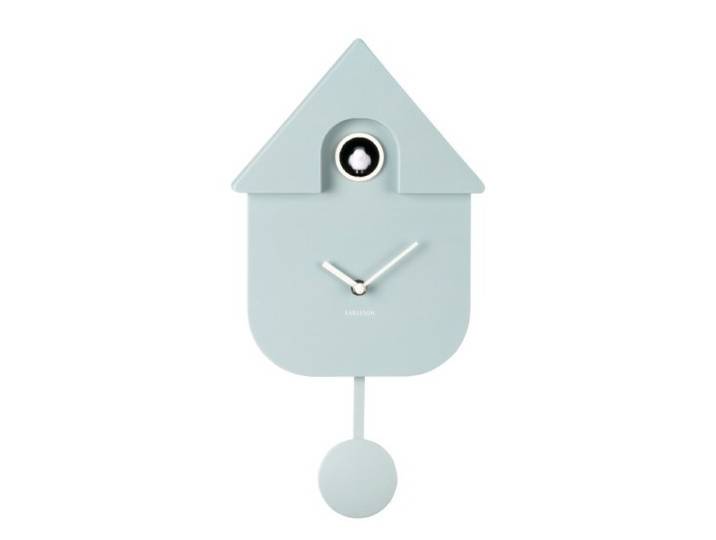Klok Modern Cuckoo - Lichtblauw