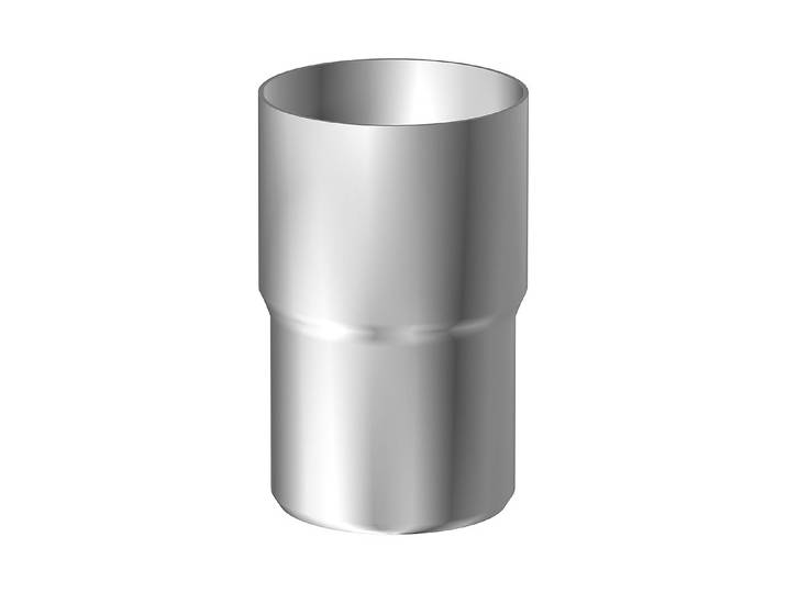 Sarei Fallrohrverbinder Aluminium Natur NW 80
