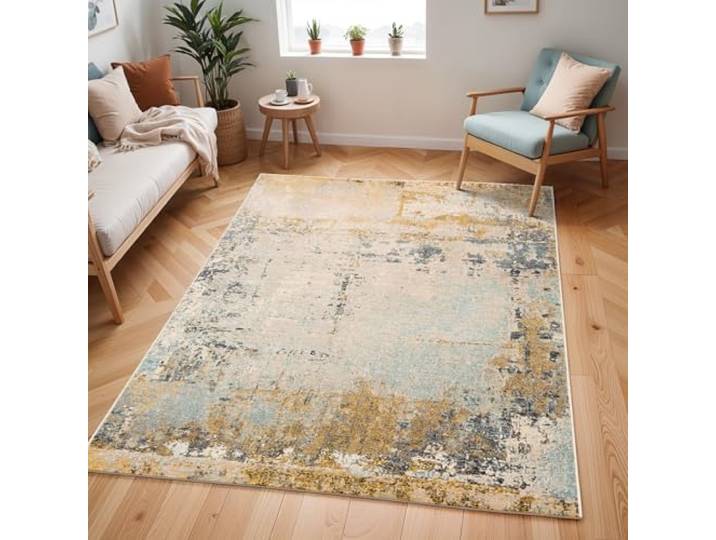 Livabliss Bellatrix Lublin Teppich 160x220 cm – Beige, Gelb