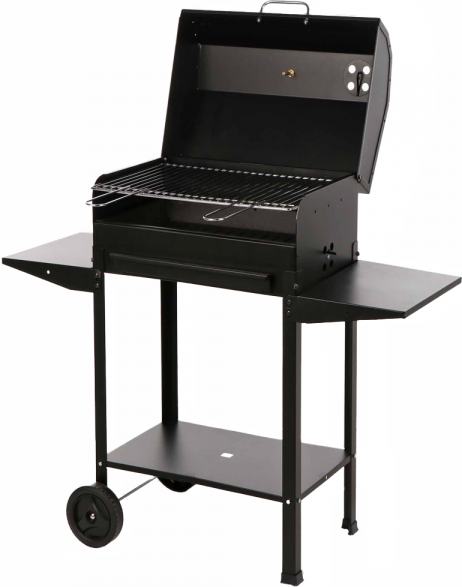 Mille Ercole Small - Handgefertigter Eisen-Holzkohlegrill - 47,5x37cm