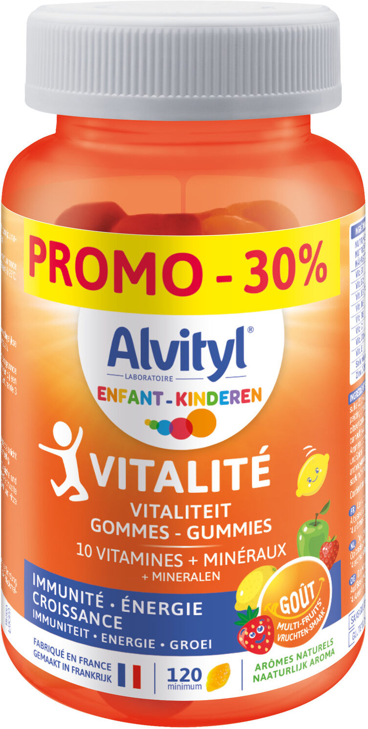 Alvityl Vitalité 120 Gommes Maxipot