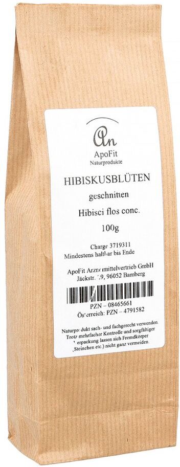 ApoFit Hibiskusblüten 100g