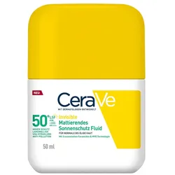 Cerave Sonnenschutz Fluid Invisi.mattier.spf 50+ 50 ml
