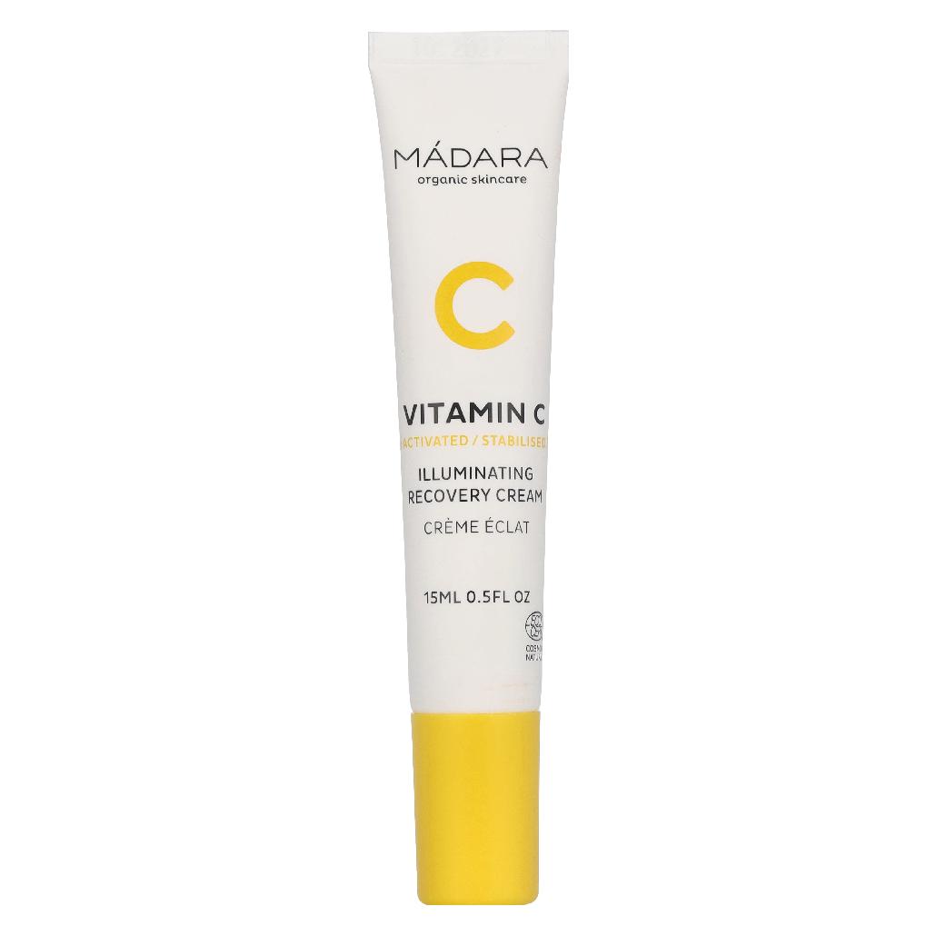 Madara Organic Vitamin C Illuminating Recovery Cream 15ml - Revives Dull Skin (15 ml) (SM3302-15)