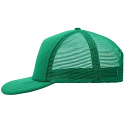 Basecap "MB6508" 5-Panel-Flat-Peak - green