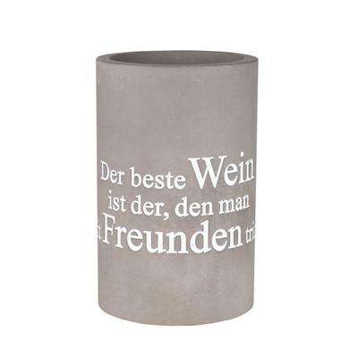 Räder Flaschenkühler 'Der beste Wein', D: 13,5cm