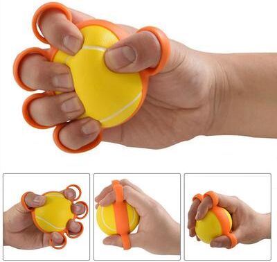 Lush Living Finds Finger Exercise Hand Therapy Ball, Grip Strength Trainer For Rehabilitation And Stress Relief Finger Exercise Hand Therapy Ball, Grip Strength Trainer For Rehabilitation And Stress Relief