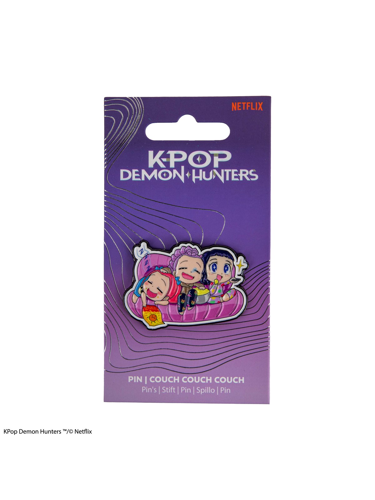 Cinereplicas - K-Pop Demon Hunters Couch Pin - Pin / Button