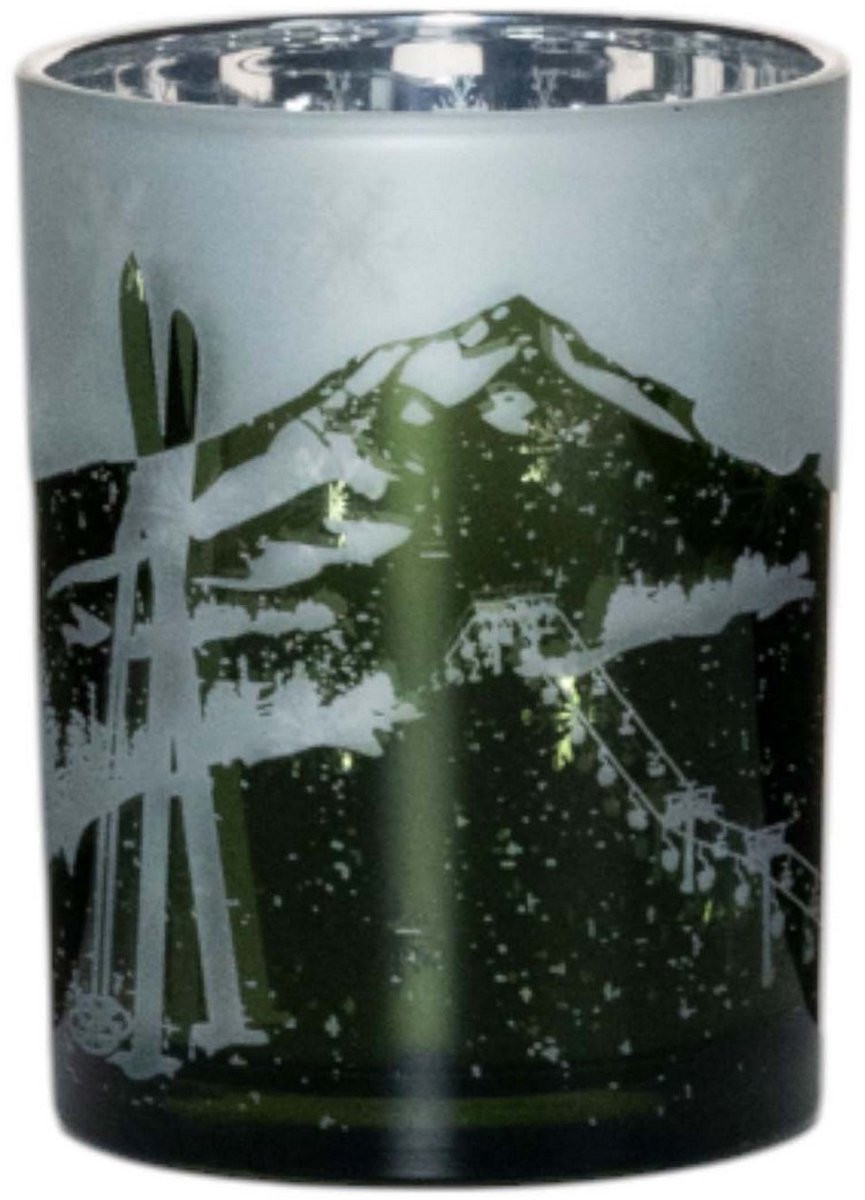 Mars & More Theelichthouder Skigroen Medium 12 cm