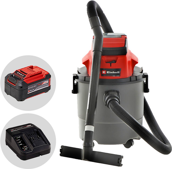 Einhell TC-VC 18/15 Li - Bidon multifonction à batterie - 18V 5.2Ah