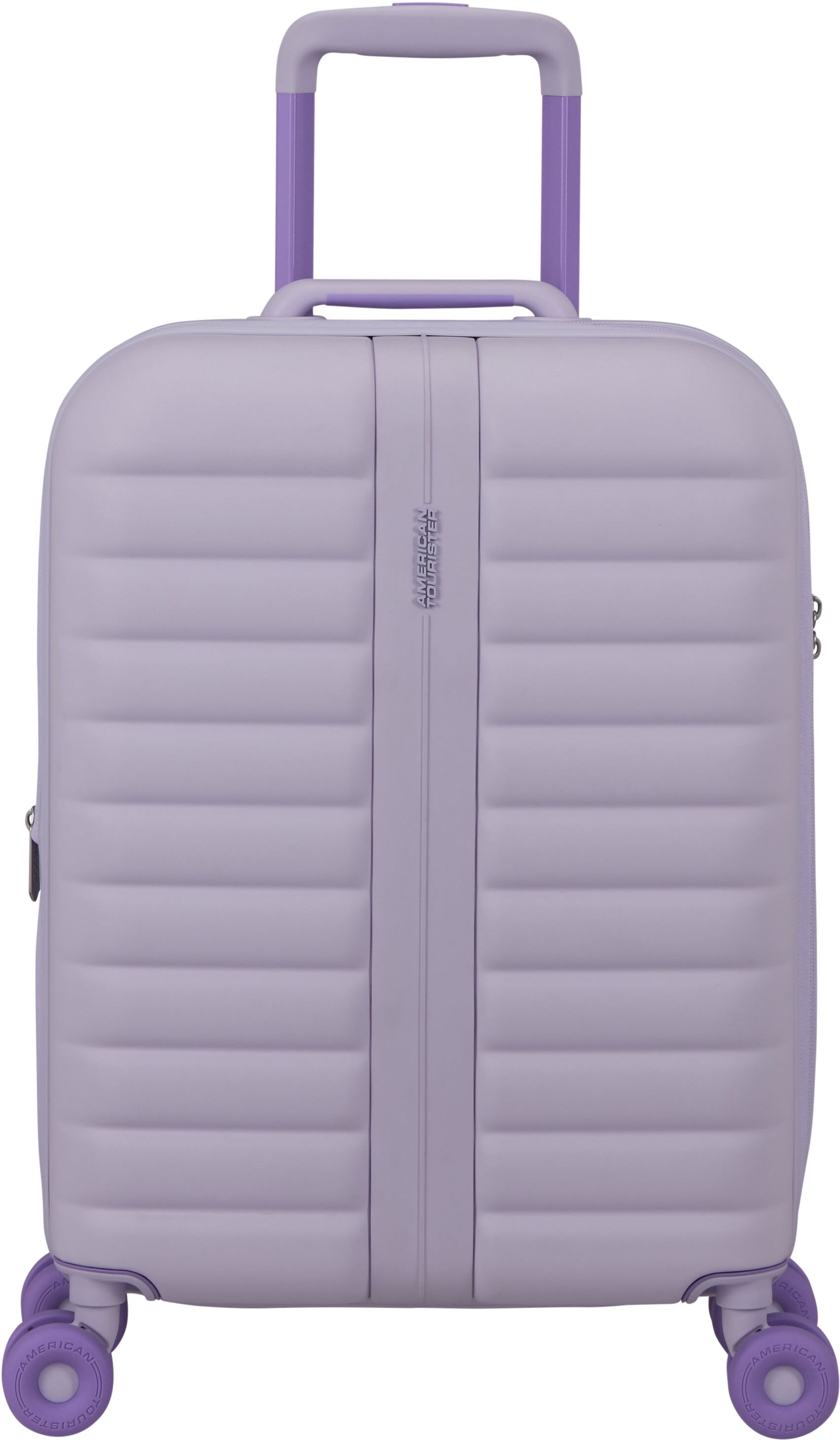 American Tourister Neovibe 55cm Spinner 4-Wheel Expandable Cabin Case - Fresh Lilac