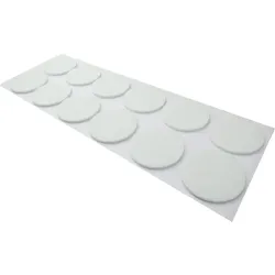 Möbelgleiter/weiß/Ø 4 cm/12 Stück