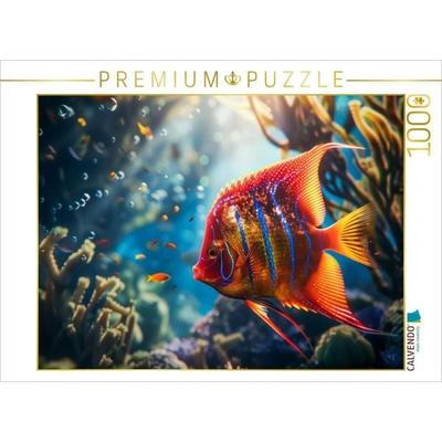 CALVENDO Puzzle Ein Motiv aus dem Kalender Exotische Fische | 1000 Teile Lege-Größe 64x48cm Foto-Puzzle für glückliche Stunden, Game von , Calvendo