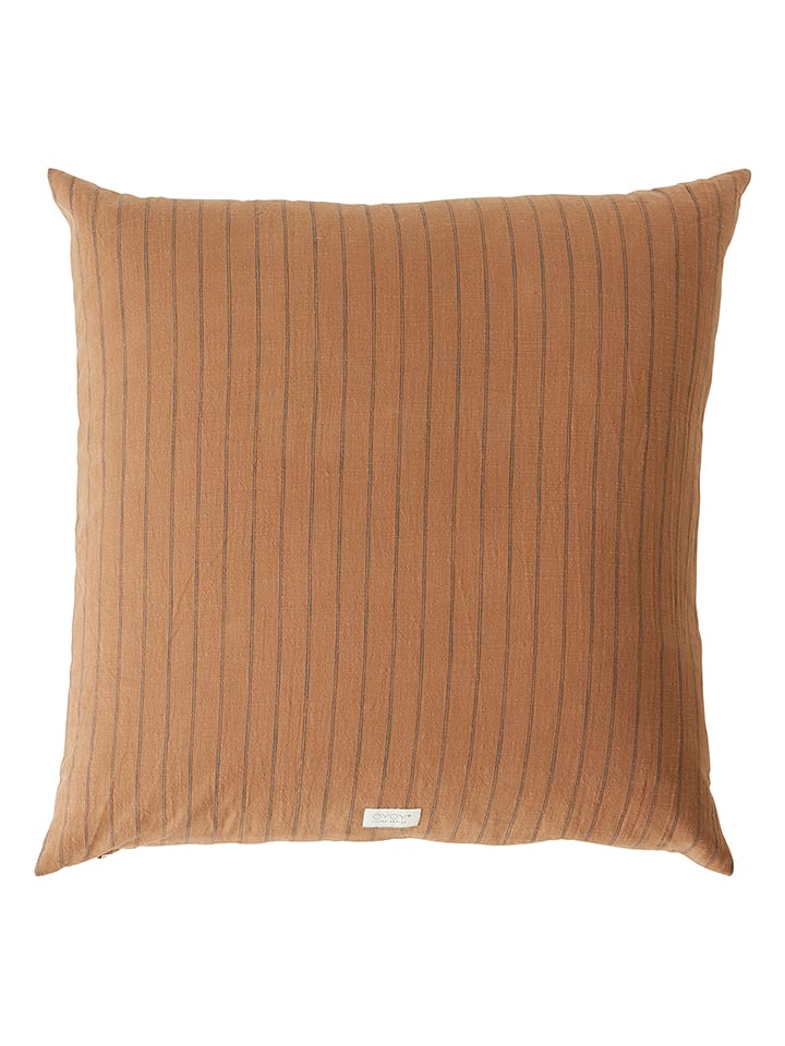 OYOY Kissenbezug "Kyoto" in Hellbraun - (B)80 x (H)80 cm - onesize