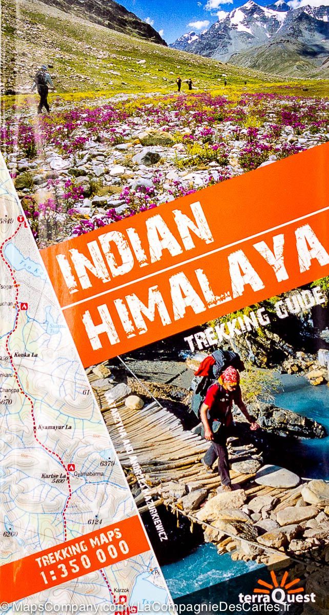Terra Quest Guide de randonnée - Himalaya indienne (en anglais)   TerraQuest