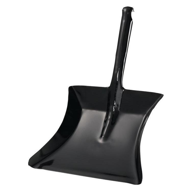 HP Autozubehör Kehrschaufel mit Düllgriff Metall schwarz lackiert Blatt L230xB260 mm (10 Stk.) (51100-06)